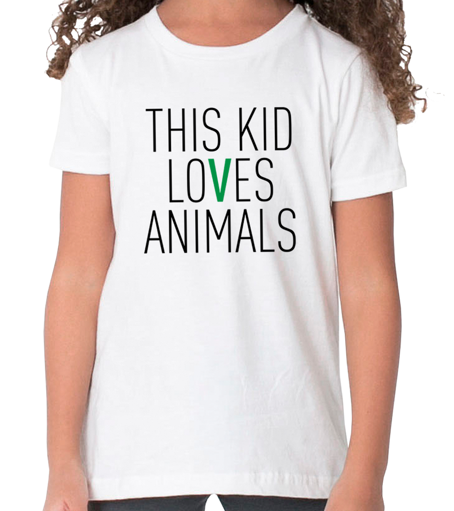 This Kid Loves Animals Tee